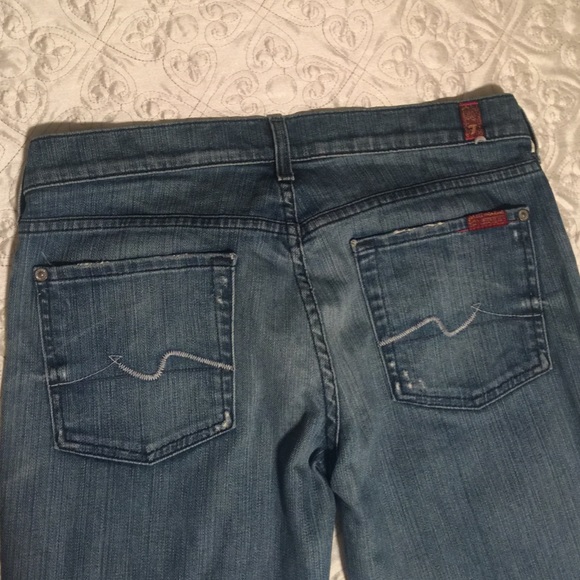 Women's 7 for all mankind capris size 30 - Picture 4 of 4