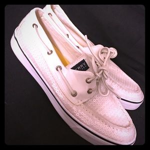 Sequin Sperrys