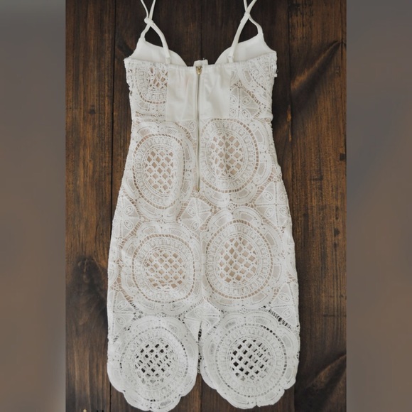 White Sexy Dress - Picture 3 of 4