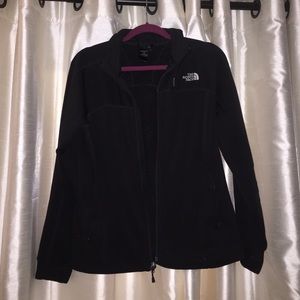 North Face Soft shell zip-up