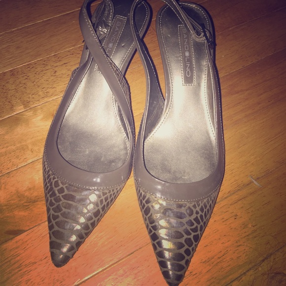 Size 7 Bandolino sling heels