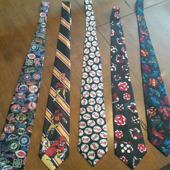 5 men's ties-bundle deal