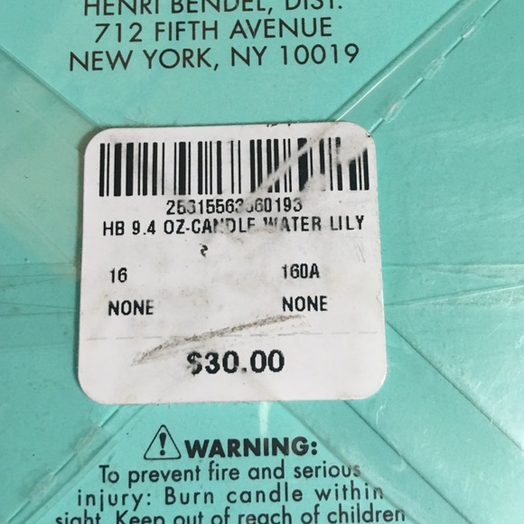 Henri Bendel Scented Candles