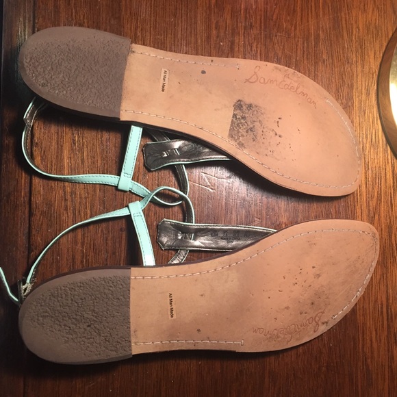 Mint San Edelman sandals! - Picture 3 of 4