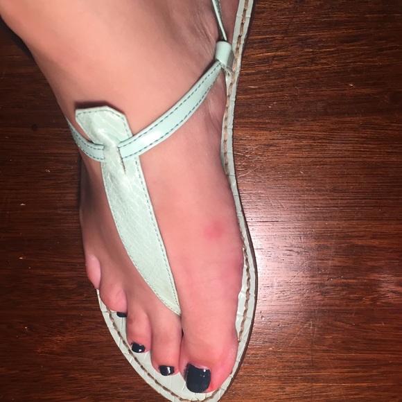 Mint San Edelman sandals! - Picture 4 of 4