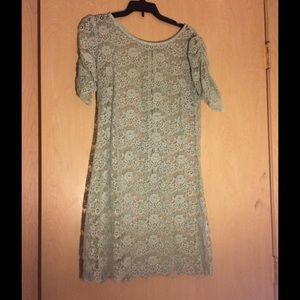 Mint lacy dress
