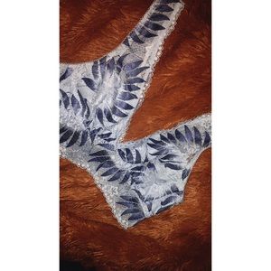 Bralette detail with lace