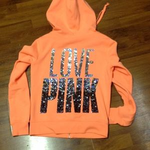 Vs pink sequin jacket