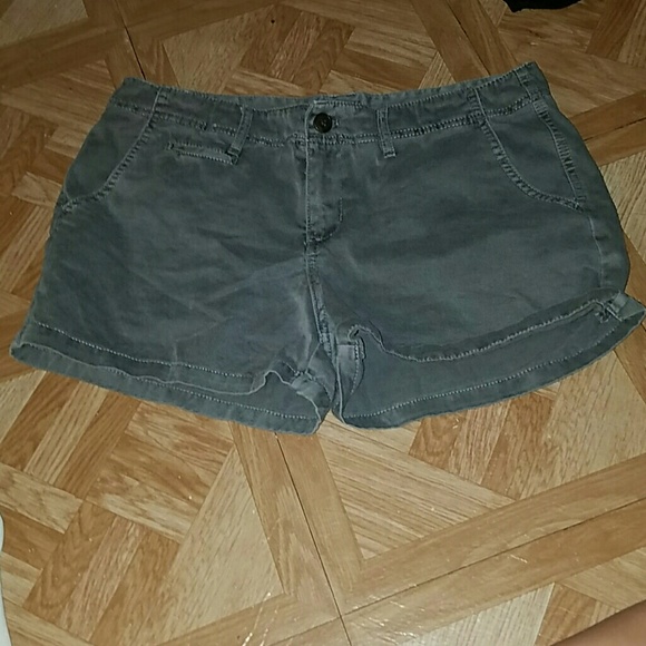 Grey Jean shorts