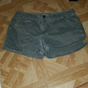 Grey Jean shorts