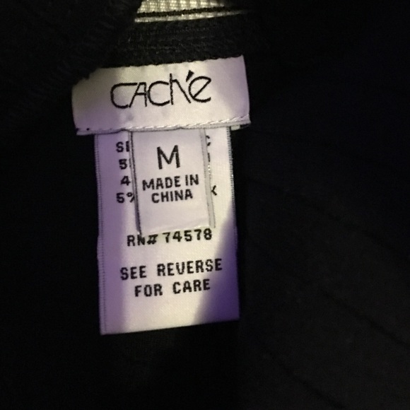 Cache medium black dress - Picture 2 of 4