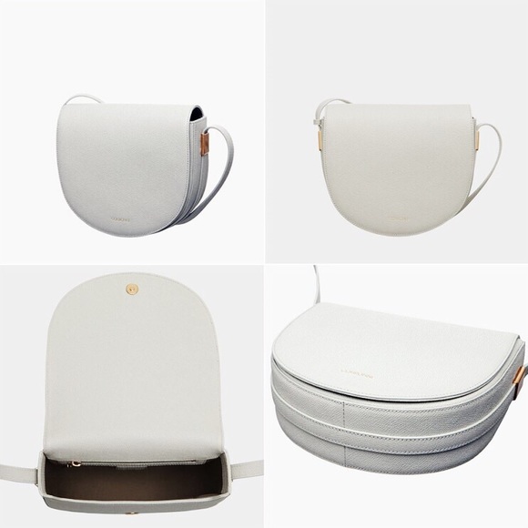 COURONNE Lloyd White Feather Crossbody - Picture 3 of 4