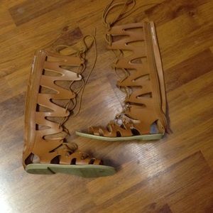 Tall gladiator sandals 8