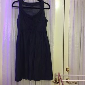 Calvin Klein dark denim dress medium