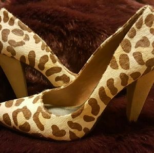 animal print heels
