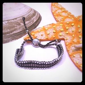 💕💕Trendy Black, Gray and Silver Bracelet!💕💕
