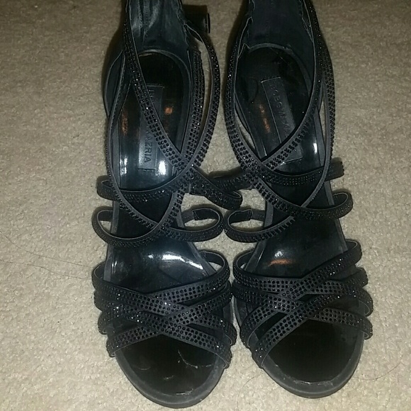 Bcbgmaxazria platform strappy encrusted pumps - Picture 2 of 4