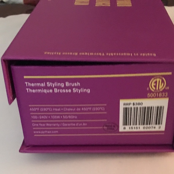 PYT Fast and Flawless Thermal Styling Brush