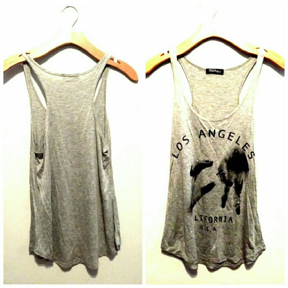 Fifth Degree Tops - Los Angeles Grey Tank Top