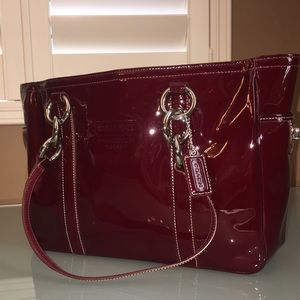 Red Patent Leather Purse