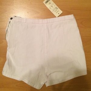 White shorts