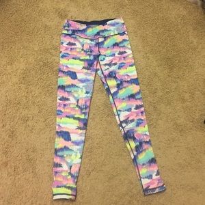 Victoria's Secret tights! Glow in the dark print