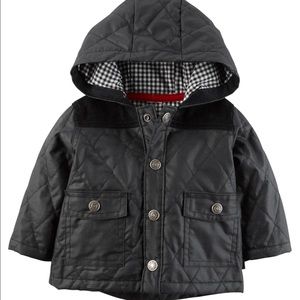 Carter's Jackets & Coats - Carter's Boys 3 months quilted cardigan coat NWT Carter's Jackets & Coats - Carter's Boys 3 months quilted cardigan coat NWT