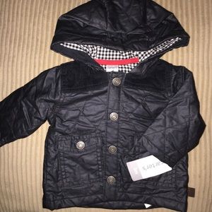 Carter's Jackets & Coats - Carter's Boys 3 months quilted cardigan coat NWT Carter's Jackets & Coats - Carter's Boys 3 months quilted cardigan coat NWT