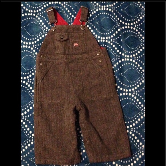 Janie and Jack cotton overalls - Size 6/12 months