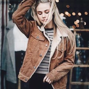 brandy melville corduroy jacket