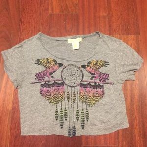 Urban Outfitters Staring At Stars Crop Top