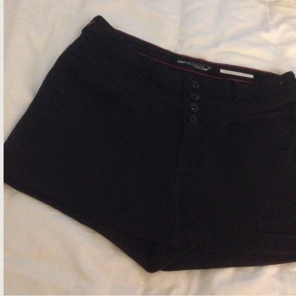Two pair of denim shorts