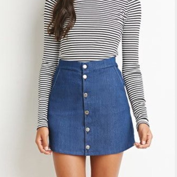 Front button down Skirt