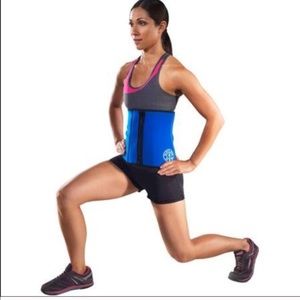 Zip up waist trainer