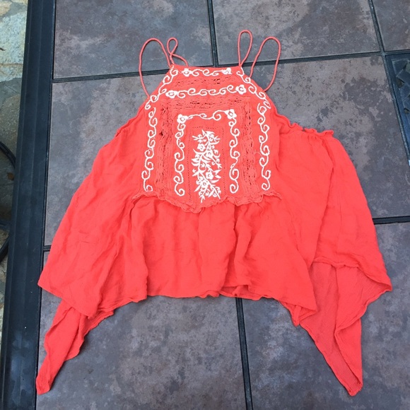 Free people salmon top