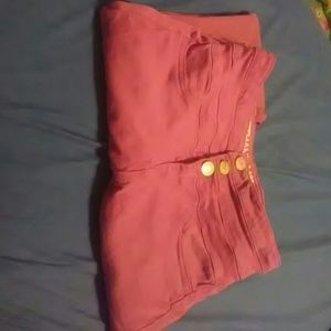 Pink high waisted jeans