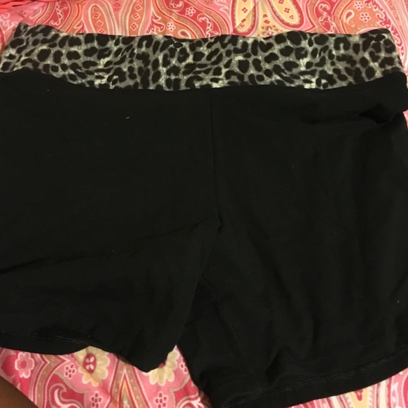 Pink Yoga Shorties