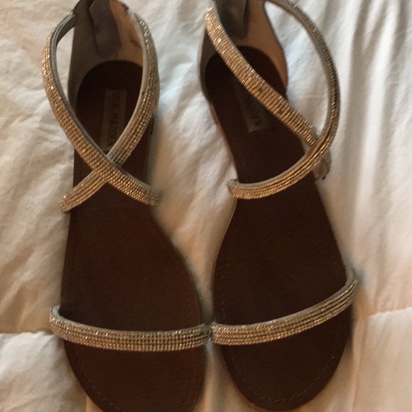 Steve Madden rhinestone sandals
