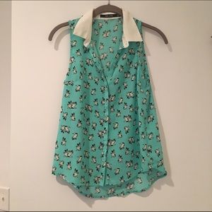 French Bulldog Collared Tank