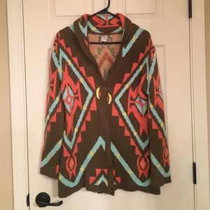 Aztec fall sweater, perfect w/boots!
