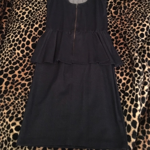 Sale⚡Bloomingdales Aqua Blue peplum dress - Picture 2 of 4