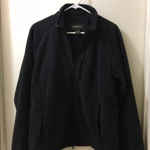 Black Eddie Bauer fleece jacket (Windcutter)