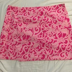 Lilly Pulitzer reversible mini skirt 8
