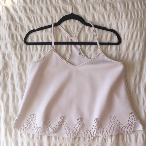 pretty white crop top