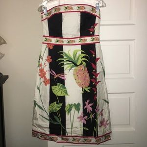 J. Crew pineapple party dress 6
