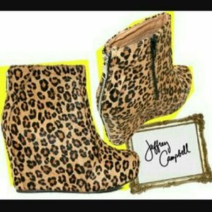 Jeffrey Campbell Pixie Fur Ankle Booties