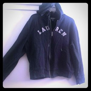 Ralph Lauren Hoodie Navy Blue XL