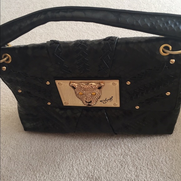 Sharif Snakeskin Handbag