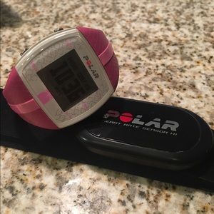 Polar fitness watch