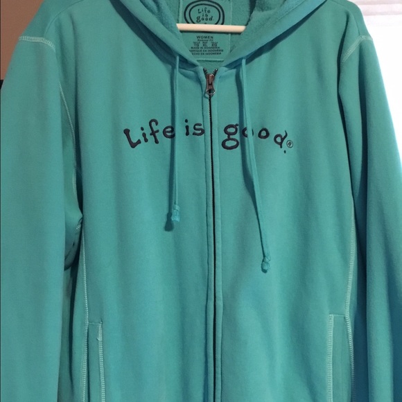 life is good fleece jackets